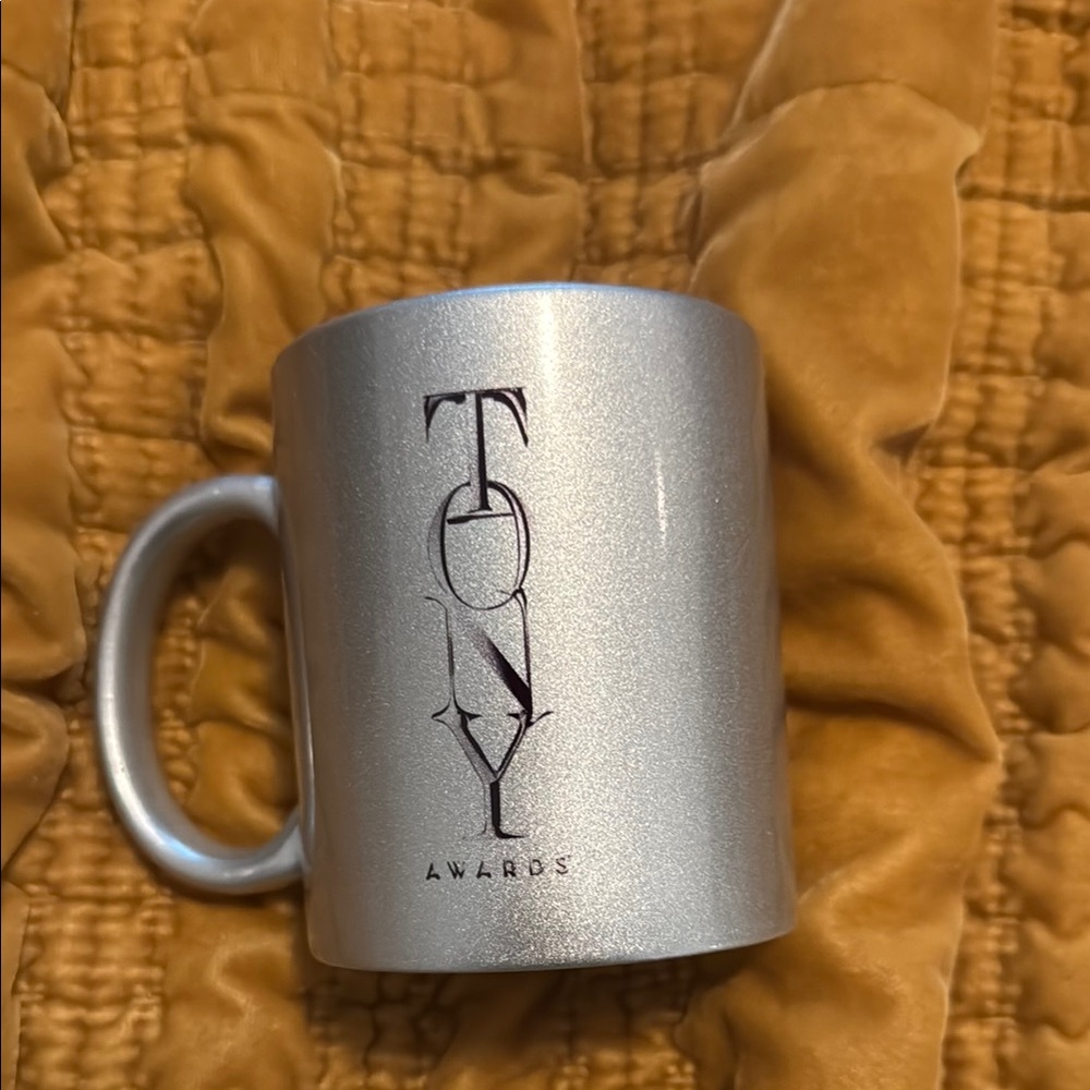 New 2013 Tony Awards Mug Collectors Item Silver